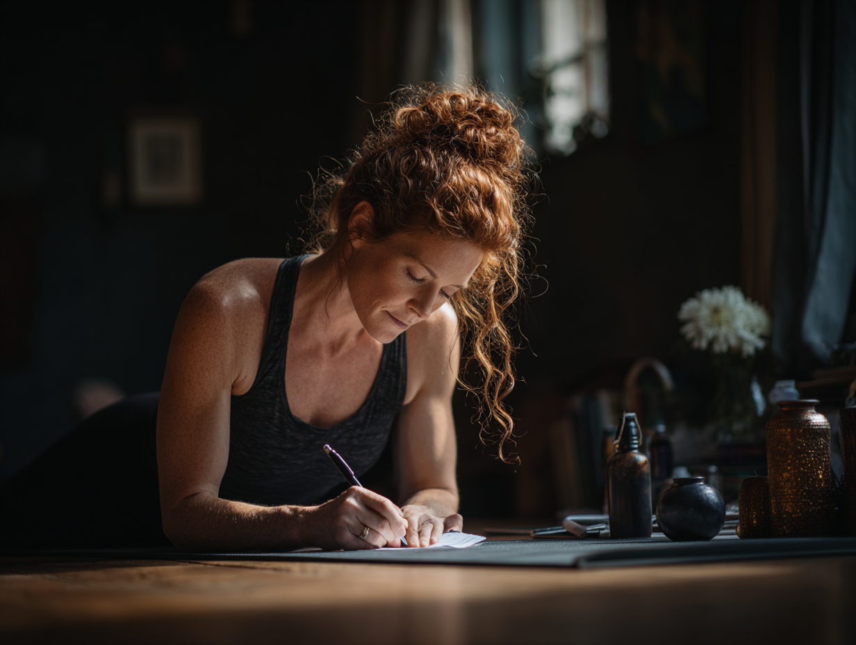 Медитація в природному середовищі з ранковим сонцем